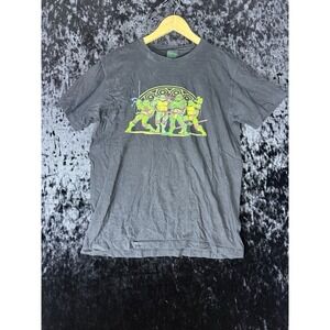 2007 Mirage Studios Teenage Mutant Ninja Turtles T Shirt Mens L Black Graphic